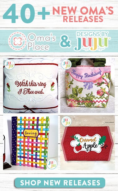 40+ New Oma's Releases. Oma's Place & Designs by JuJu. Shop New Releases
