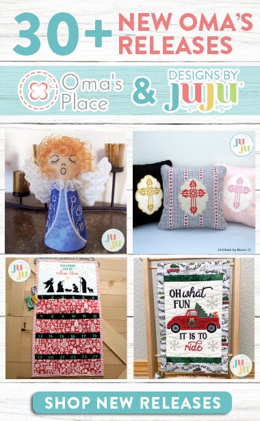 30+ New Oma's Releases. Oma's Place & Designs by JuJu. Shop New Releases