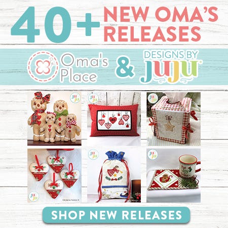 40+ New Oma's Releases. Oma's Place & Designs by JuJu. Shop New Releases