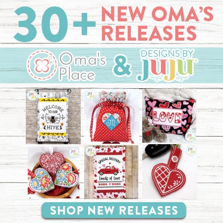 30+ New Oma's Releases. Oma's Place & Designs by JuJu. Shop New Releases