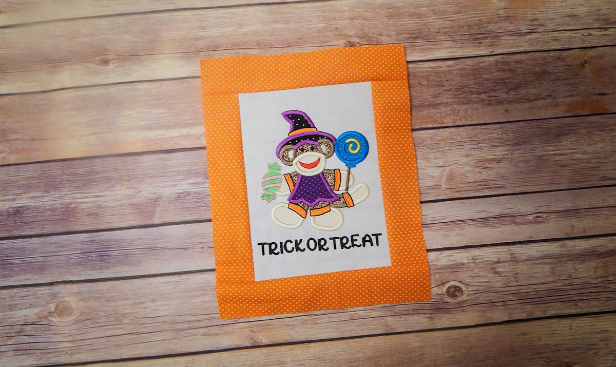Halloween Sock Monkeys - Set "Halloween Harvest Sock Monkeys" - Project