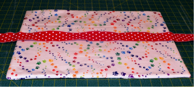 DBJJ - 11 - Embroidered Fabric Doggie Book