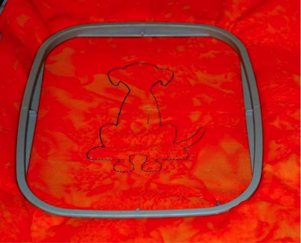 DBJJ - 3 - Embroidered Fabric Doggie Book