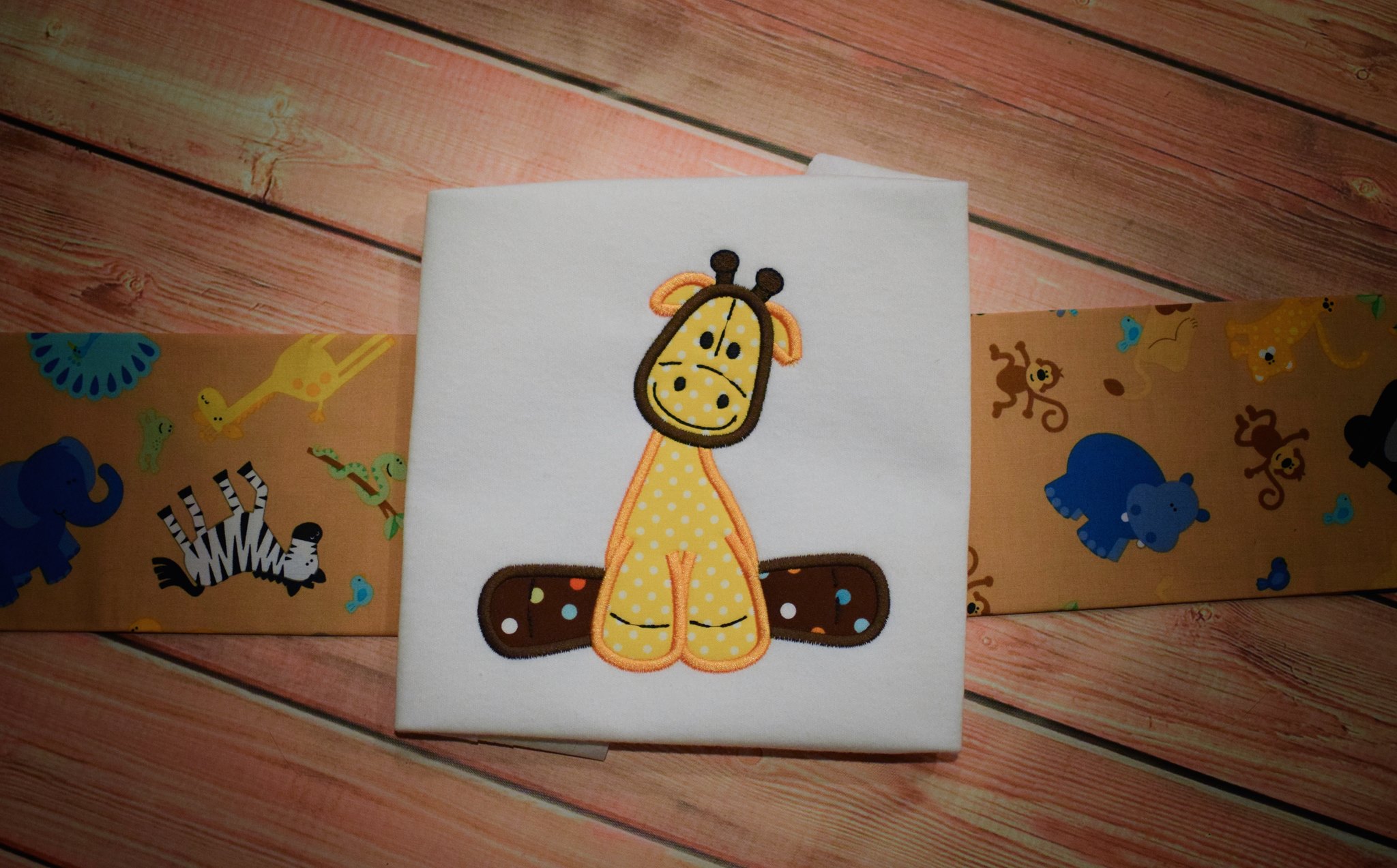 giraffe-applique / Animal Applique Quilt Blocks