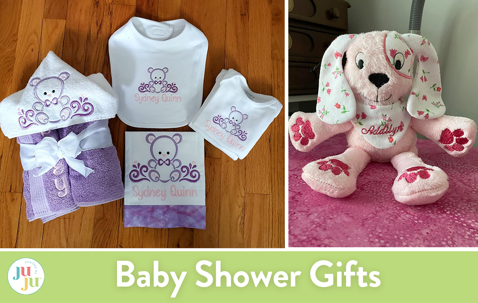Customer Projects: Baby Shower Gifts