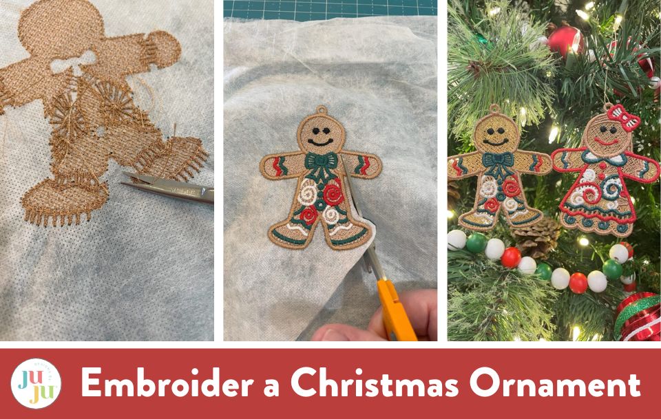 How to Embroider a Christmas Ornament: Easy & Creative DIY Holiday Craft
