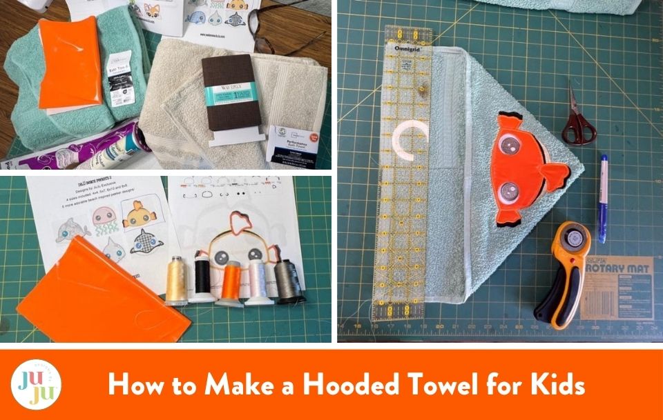 How to Make a Hooded Towel for Kids