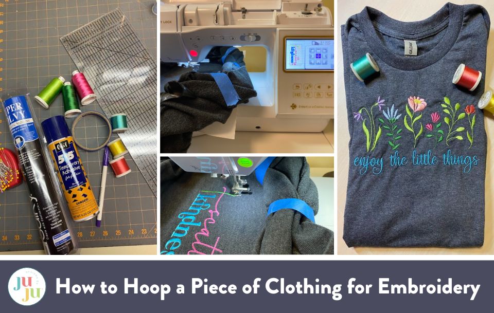 How to Hoop a Piece of Clothing for Embroidery
