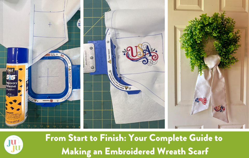 From Start to Finish: Your Complete Guide to Making an Embroidered Wreath Scarf