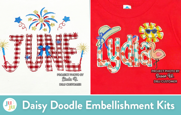 Customer Projects: Daisy Doodle Embellishment Kits