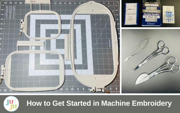 How to Get Started in Machine Embroidery