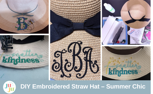 How to Embroider on a Straw Hat – Step-by-Step DIY Tutorial
