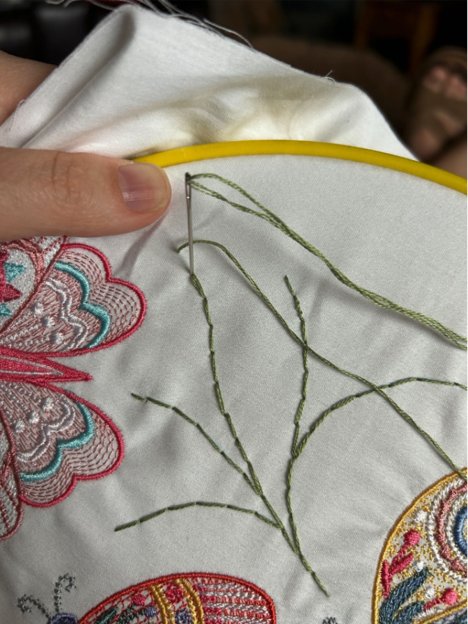 Merged Embroidery Techniques — How to Combine Machine Embroidery with ...