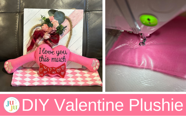 How to Make a Valentine Plushie: Easy Embroidery Tutorial for a Cute, Stuffed Heart Gift