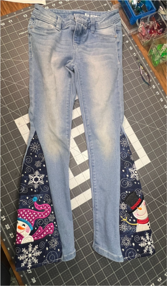 Upcycle Definity Inserts How to Upcycle Jeans with ITH Embroidery Inserts: Creative Denim ...