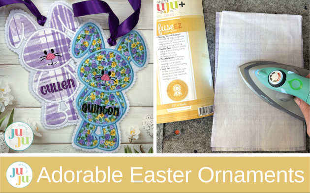 Trending Now: Personalized Appliqué Easter Ornaments