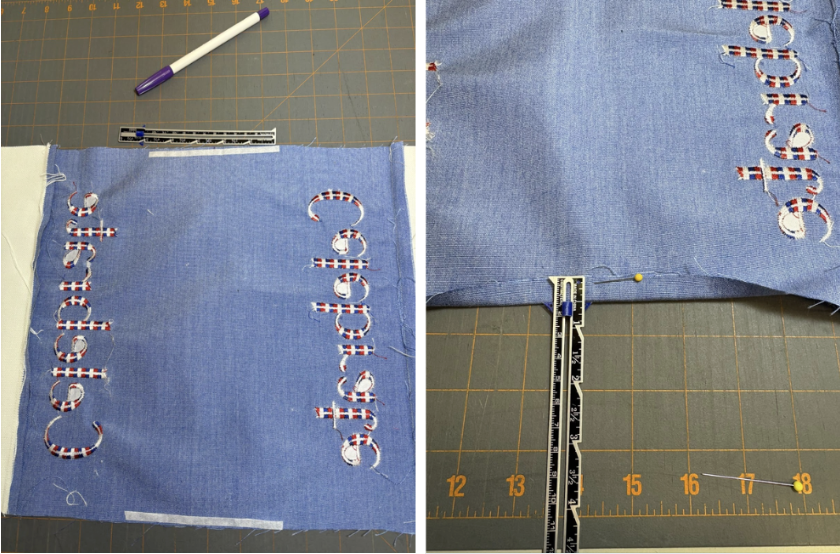 Star Spangled Stitches Project: How to Make a Patriotic Garden Flag ...