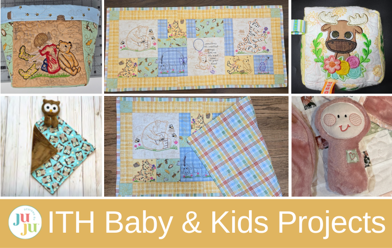 In-the-Hoop Baby Gifts & Nursery Projects You’ll Love (Soft Blocks, Lovies & More)