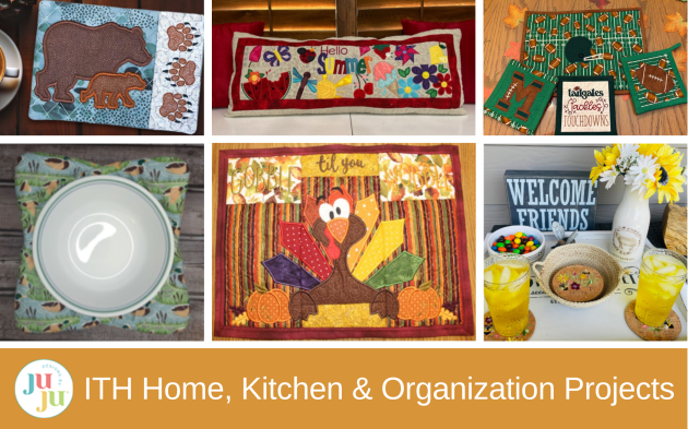 In-the-Hoop Home, Kitchen & Organization Projects You’ll Actually Use (Decor, Storage & More)