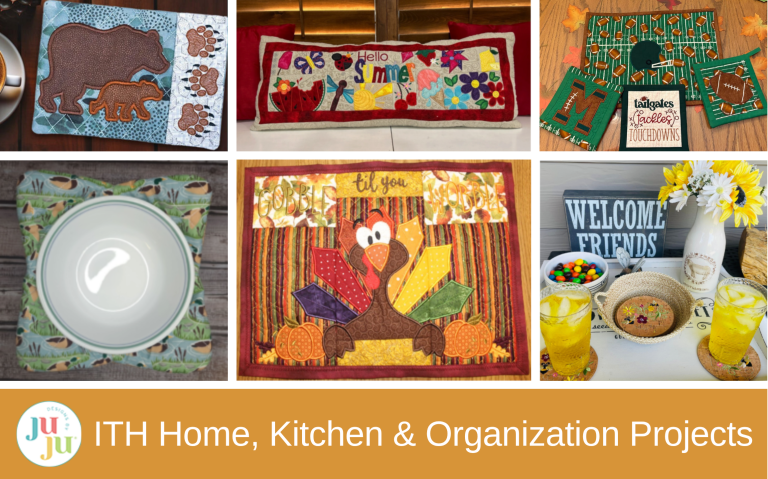 In-the-Hoop Home, Kitchen & Organization Projects You’ll Actually Use (Decor, Storage & More)