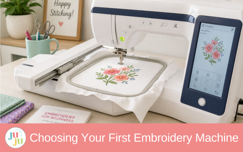 Choosing Your First Embroidery Machine: A Beginner’s Guide