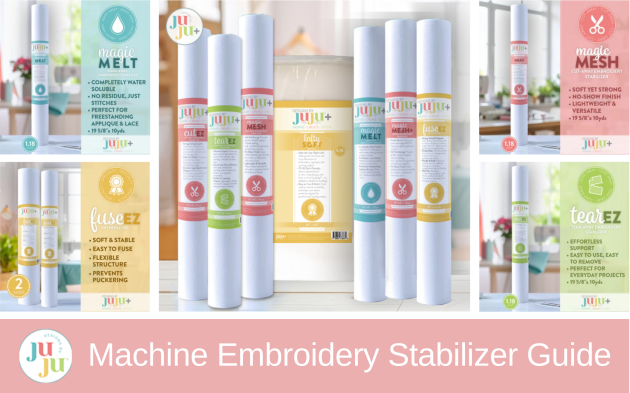 Machine Embroidery Stabilizer Guide: How to Choose the Right DBJJ+ Product